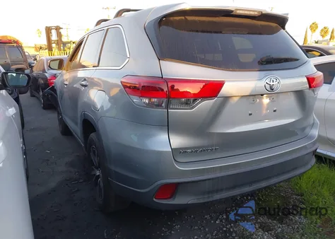 2017 Toyota Highlander Le из США, поврежденный, VIN 5TDZZRFH7HS212370